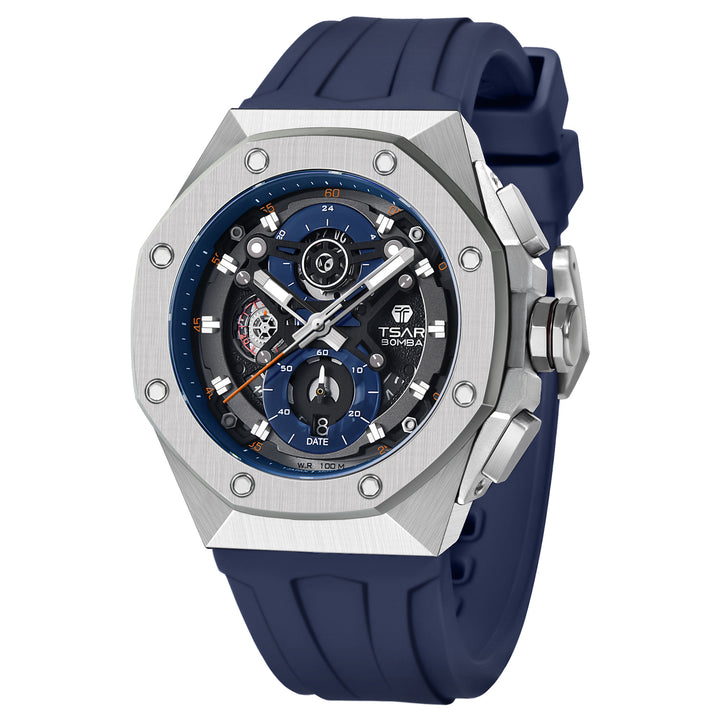 Chronograph Luminous Dial Sapphire Crystal Men's Watch -  TB8805Q-03