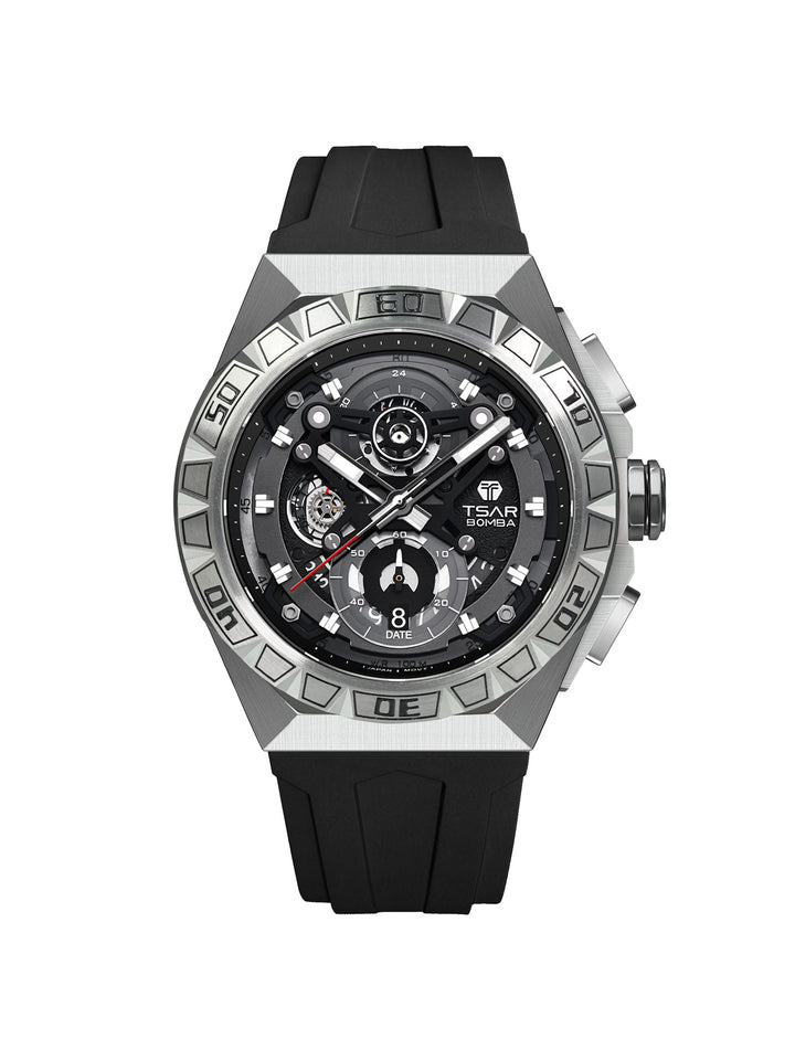 Chronograph Luminous Dial Sapphire Crystal Men's Watch -  TB8806Q-01