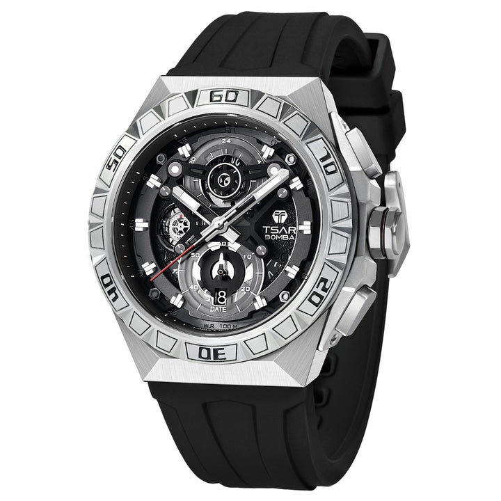 Chronograph Luminous Dial Sapphire Crystal Men's Watch -  TB8806Q-01