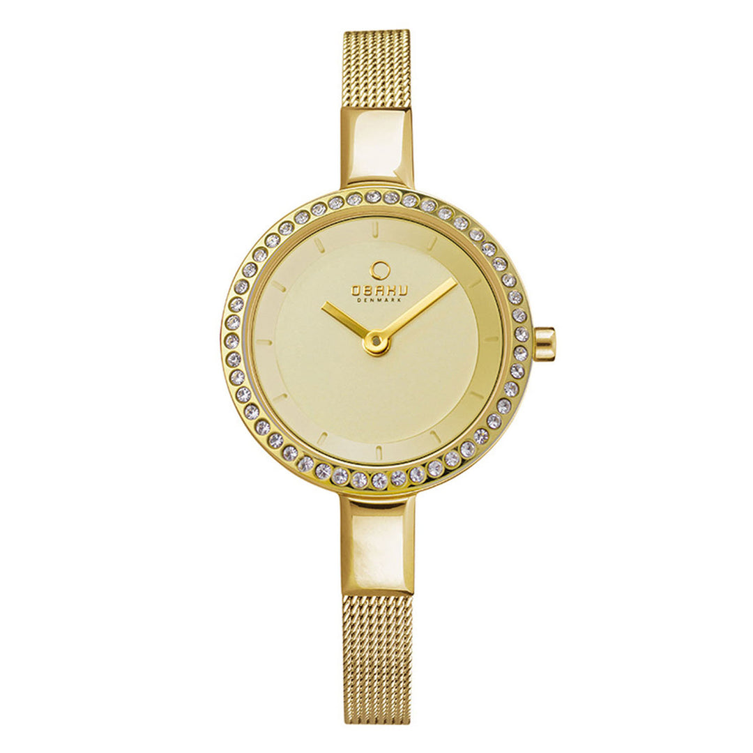 Siv Glimt Gold Quartz Women's Watch - V129LEGGMG