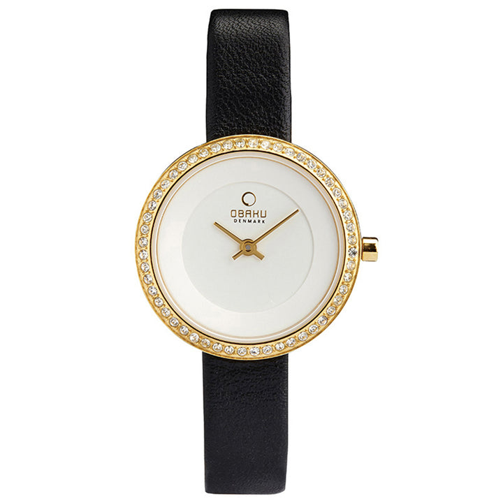 Stille Glimt Moon Crystal Women's Watch -  V146LEGIRB