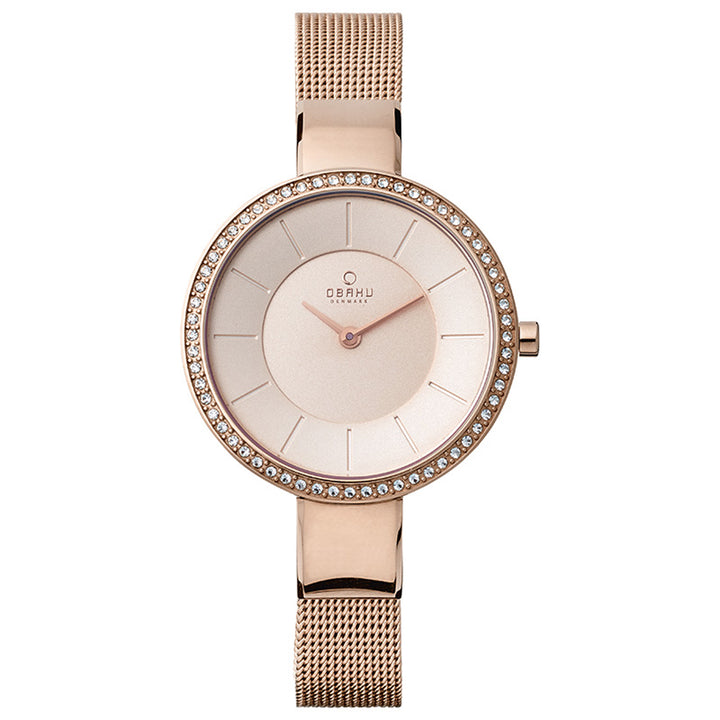 Sol Glimt Rose Quartz Women's Watch - V179LEVVMV