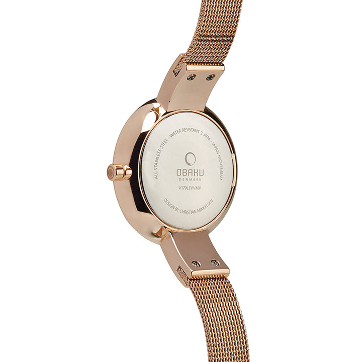 Sol Glimt Rose Quartz Women's Watch - V179LEVVMV