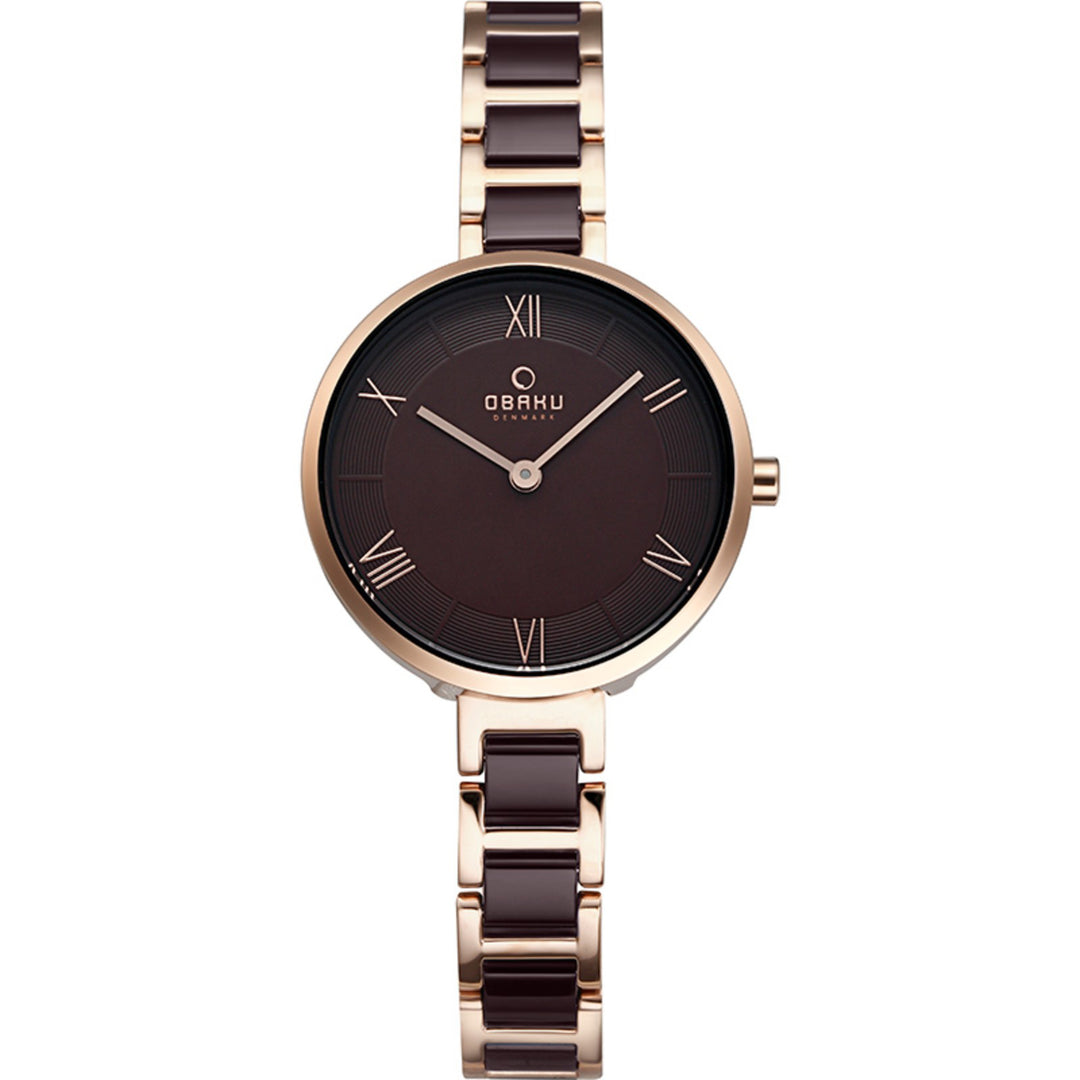 Vand Coffee Quartz Women's Watch -  V195LXVNSN