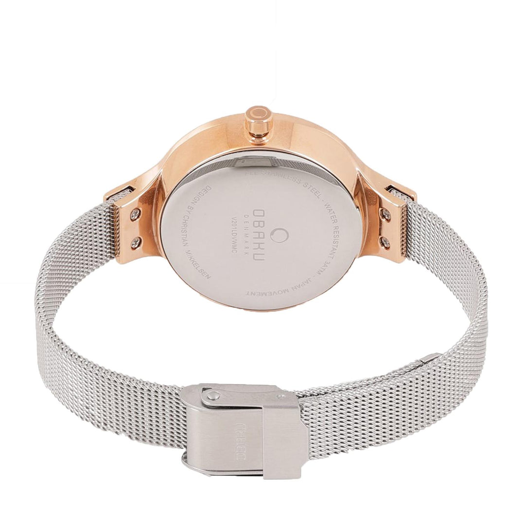 Eng Rose-Bi Quartz Women's Watch - V201LDVWMC