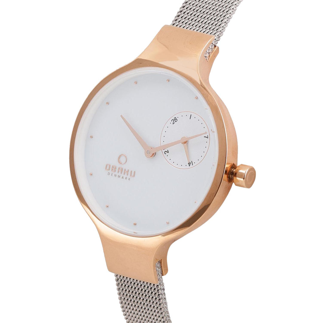 Eng Rose-Bi Quartz Women's Watch - V201LDVWMC