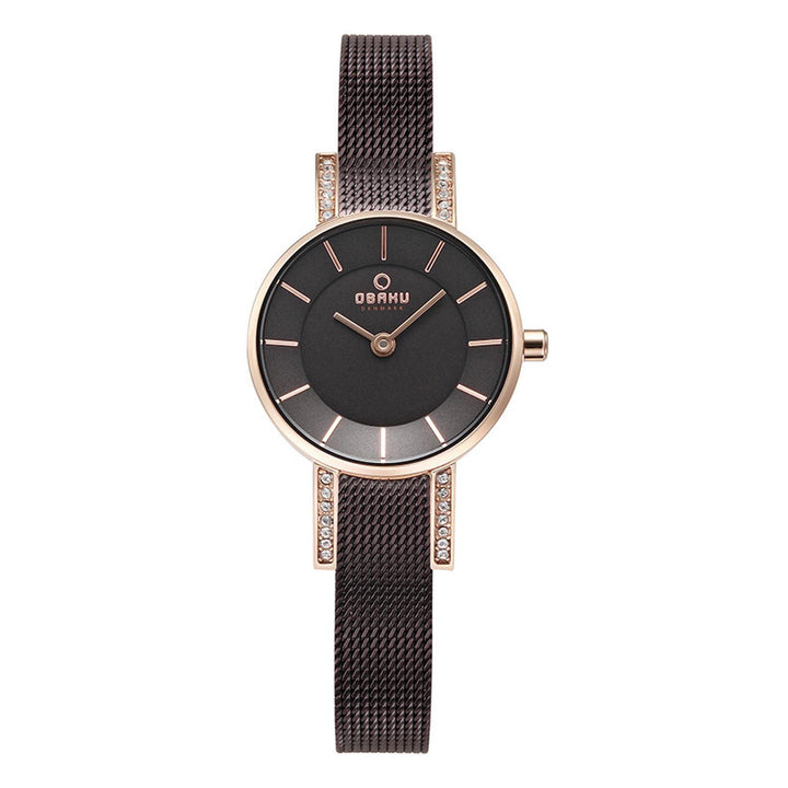 Lykke Walnut Quartz Women's Watch - V207LEVNMN