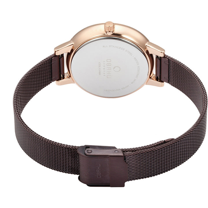 Liv Walnut Quartz Women's Watch - V209LXVNMN