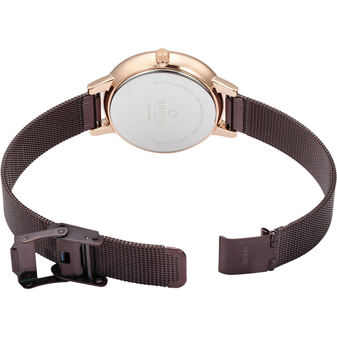 Liv Walnut Quartz Women's Watch - V209LXVNMN