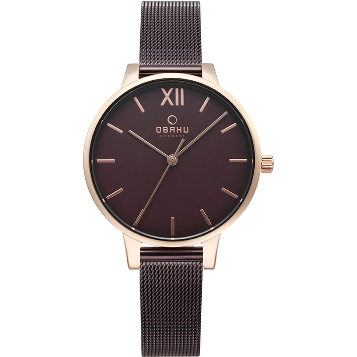 Liv Walnut Quartz Women's Watch - V209LXVNMN