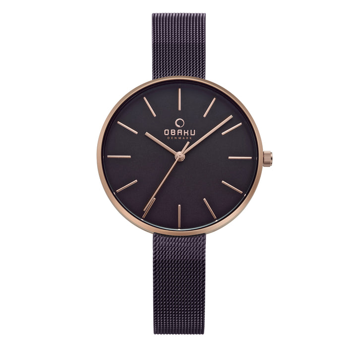 Viol Walnut Quartz Women's Watch - V211LXVNMN