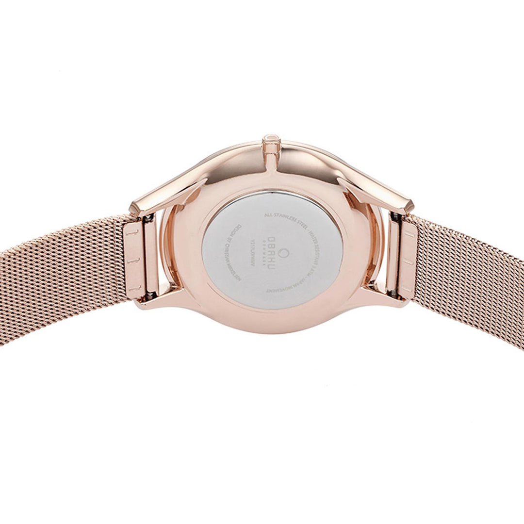 Fin Rose Quartz MOP Women's Watch - V217LXVWMV