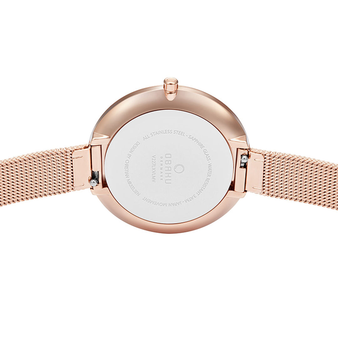 Hassel Natur -Rose Quartz Women's Watch -  V219LXVHMV