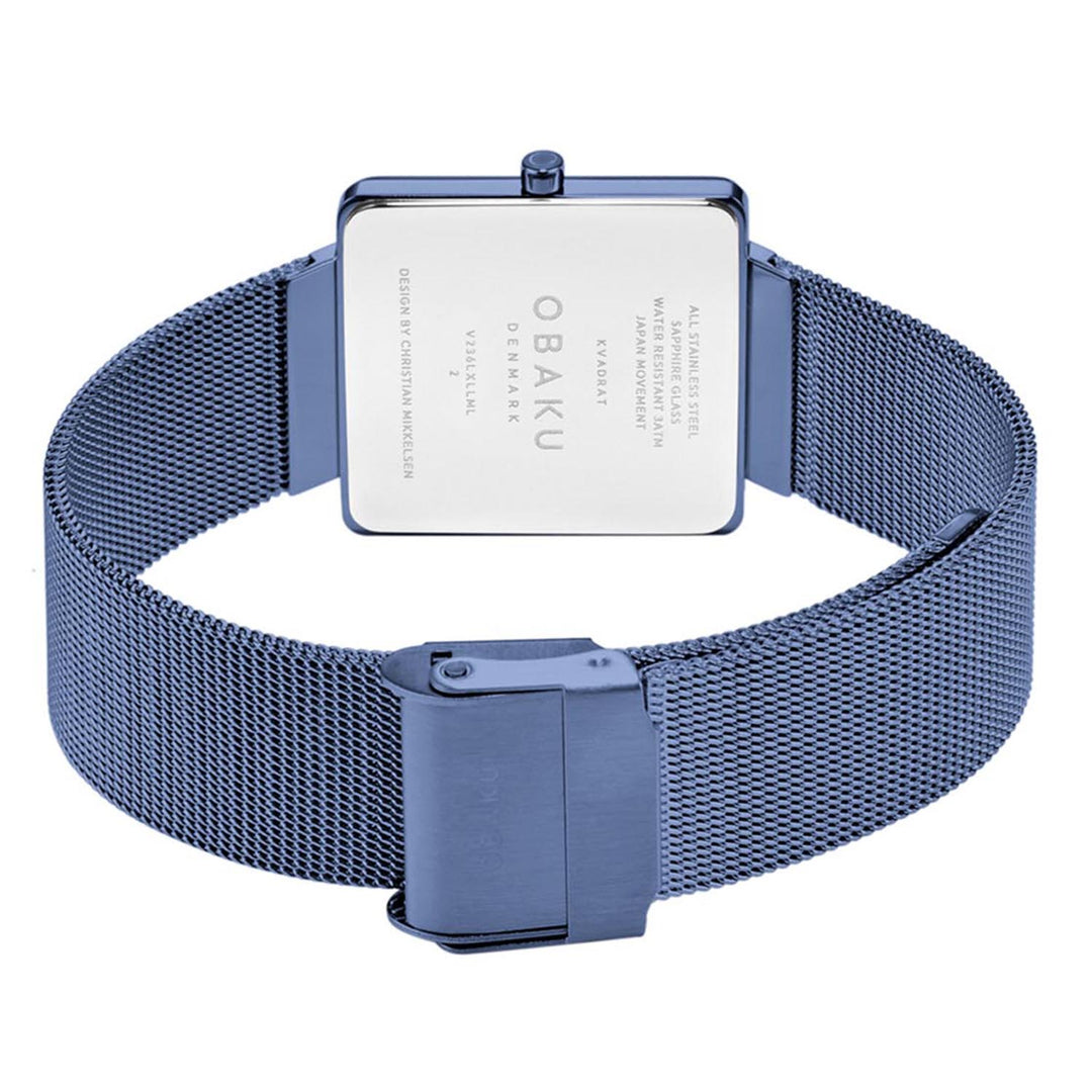 Kvadrat-Blue Quartz Women's Watch - V236LXLLML