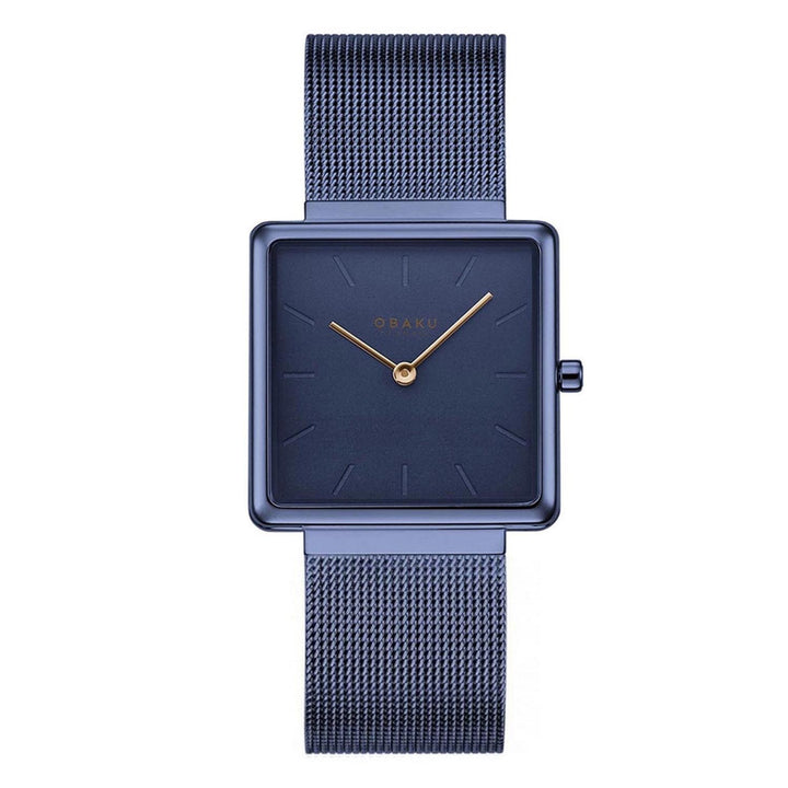 Kvadrat-Blue Quartz Women's Watch - V236LXLLML