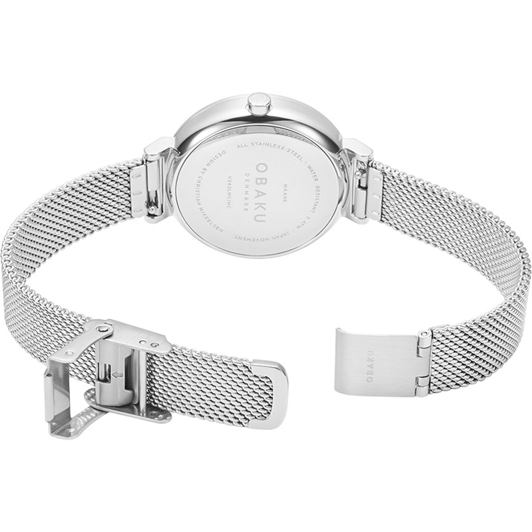 Syren-Steel Quartz Women's Watch - V237LXCIMC-EJEIS