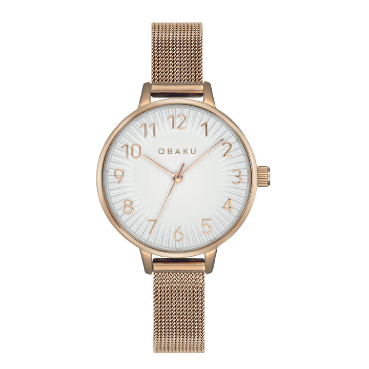 Syren-Rose Quartz Women's Watch - V237LXVIMV-EJBVS