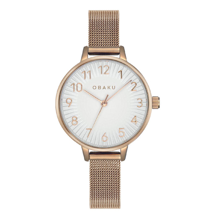 Syren-Rose Quartz Women's Watch - V237LXVIMV