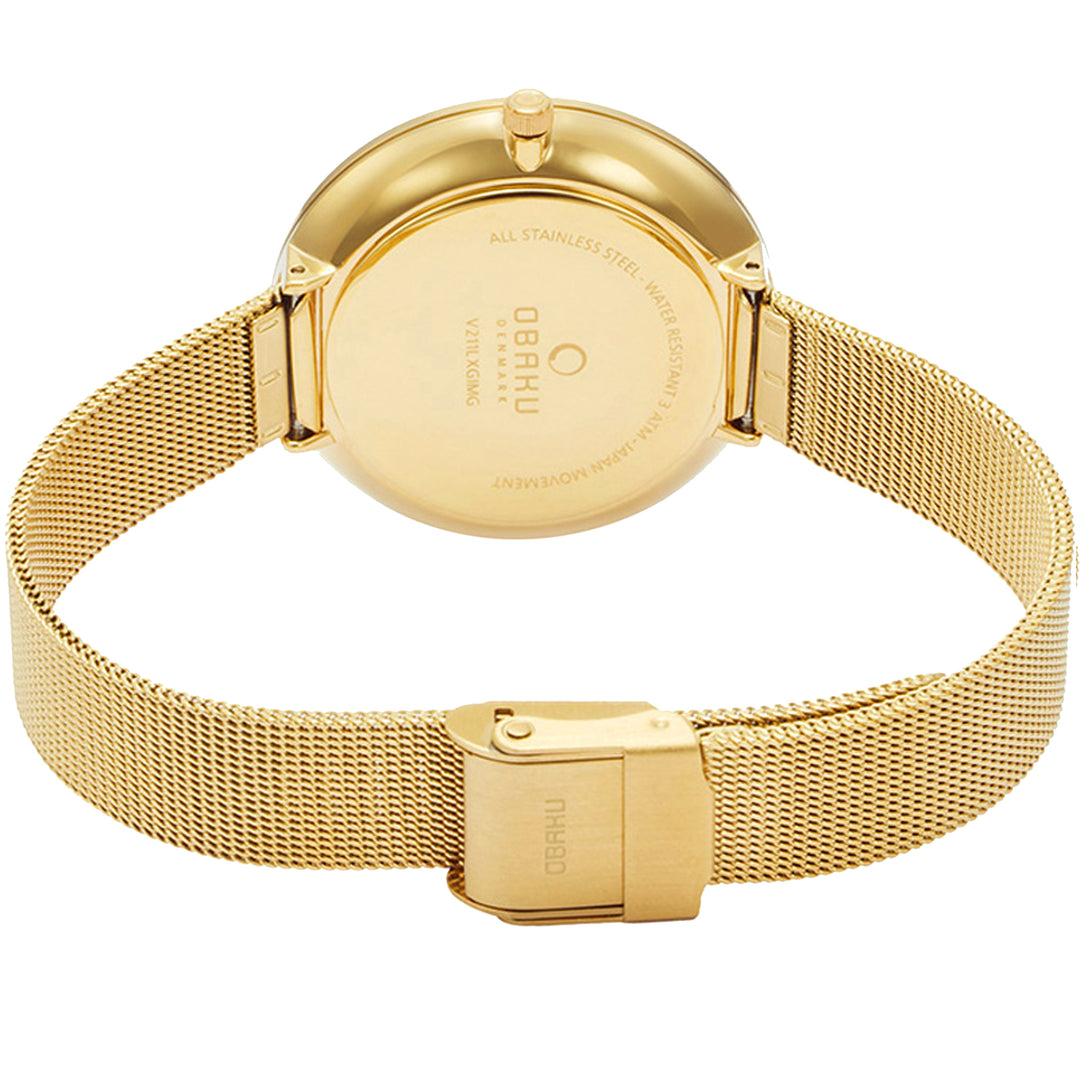 Stjerner-Gold Quartz Women's Watch - V238LXGWMG