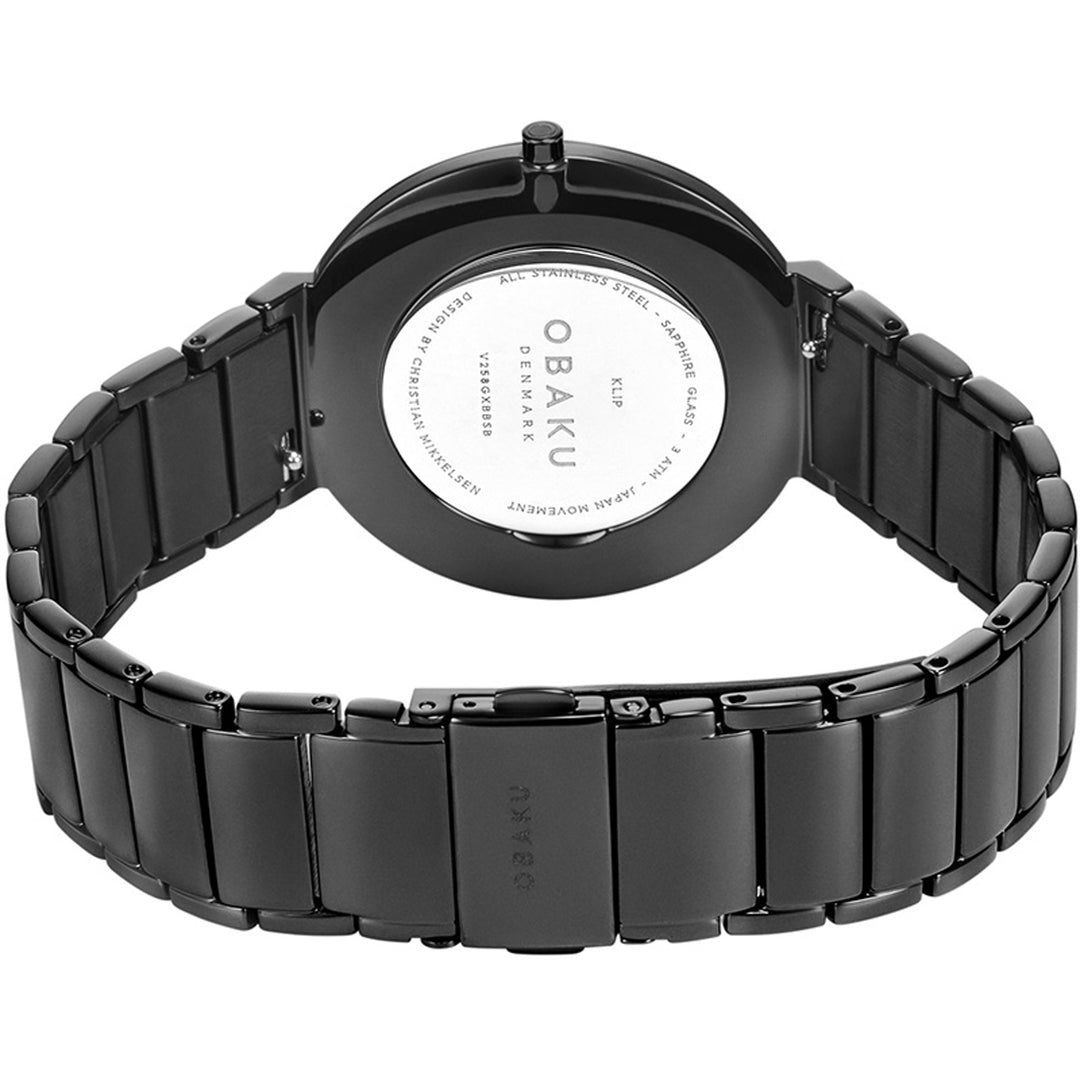 Klip Dark Quartz Men's Watch -  V258GXBBSB