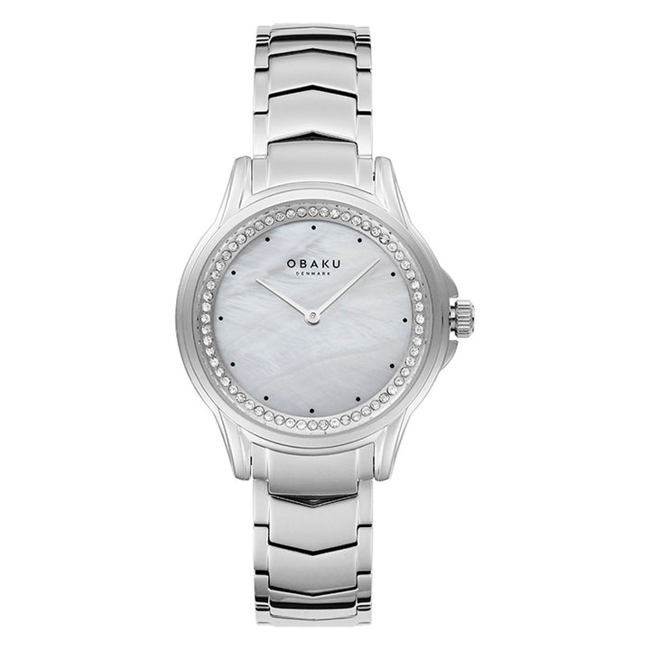 Jasmin Stone Quartz MOP Women's Watch - V261LECJSC