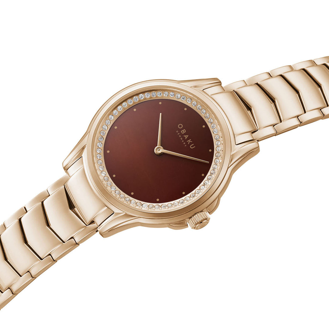 Jasmin Coffee Quartz Women's Watch -  V261LEVNSV