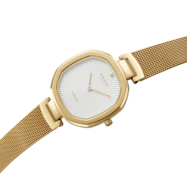 Brilliant Gold Quartz Women's Watch -  V277LXGIMG
