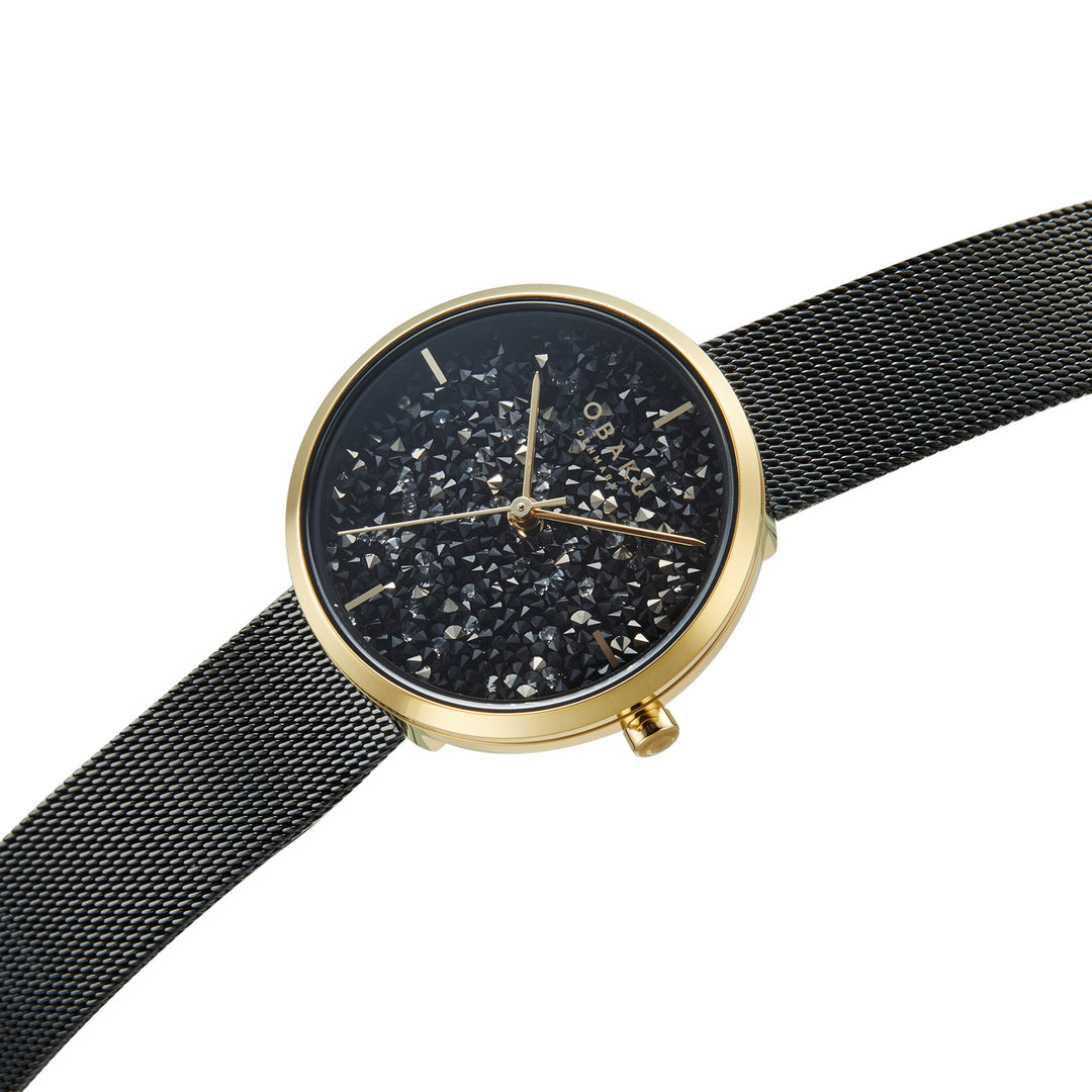 Glimmer Medallion Quartz Women's Watch - V289LHGBMB