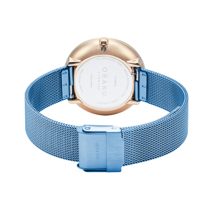 Glimmer Lightblue Quartz Women's Watch - V289LHVMMA