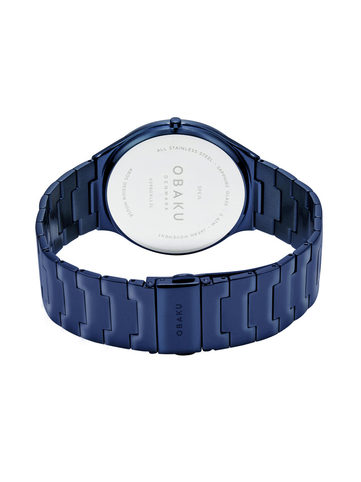 Spejl Blue Quartz Men's Watch -  V290GXLLSL