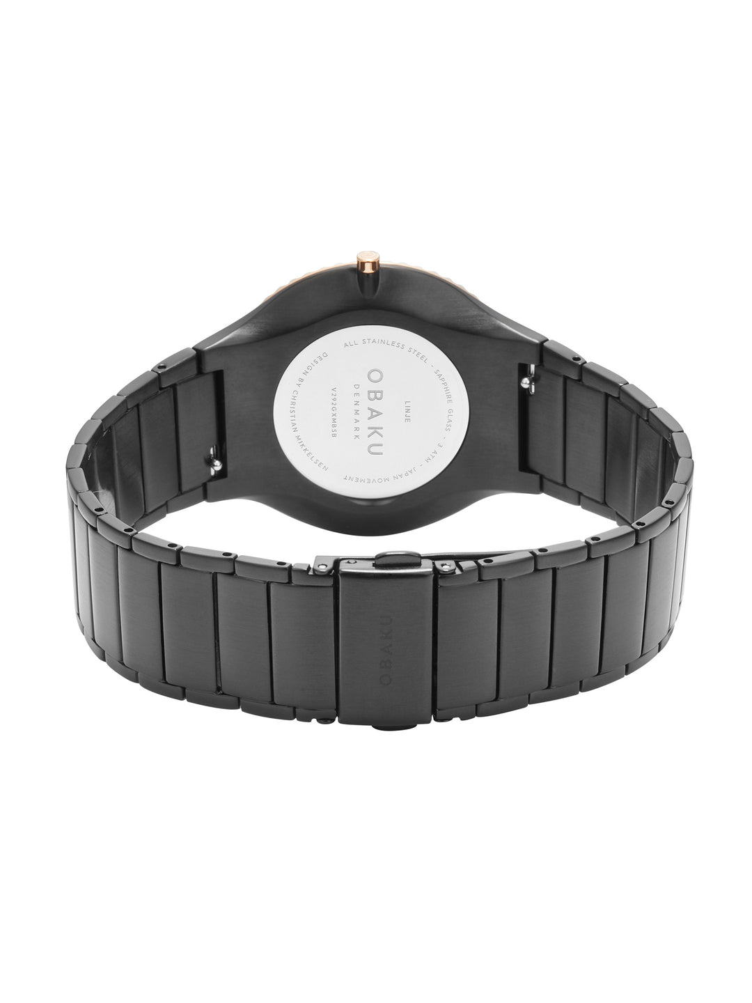 Linje Ink Quartz Men's Watch -  V292GXMBSB