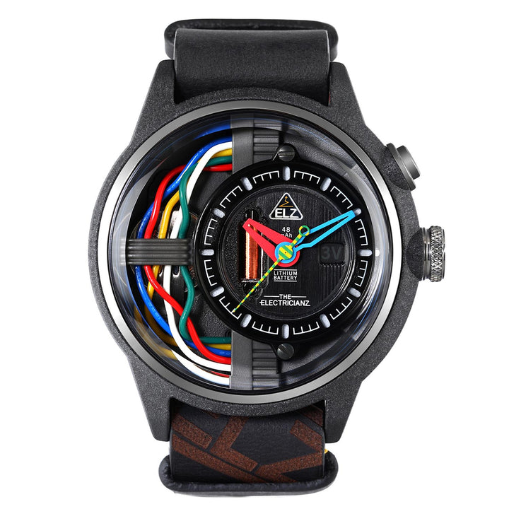 The Carbon Z Night Light Quartz Men's Watch - ZZ-A1A/03