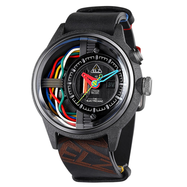 The Carbon Z Night Light Quartz Men's Watch - ZZ-A1A/03