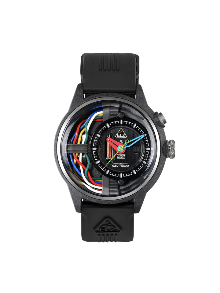 The Carbon Z Night Light Quartz Men's Watch - ZZ-A1A/03-CRDThe Carbon Z Night Light Quartz Men's Watch - ZZ-A1A/03-CRD