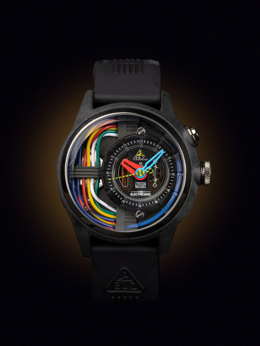 The Carbon Z Night Light Quartz Men's Watch - ZZ-A1A/05-CRD