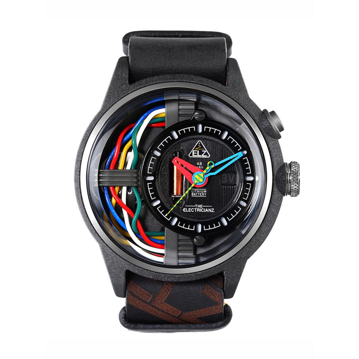 The Carbon Z Night Light Quartz Men's Watch - ZZ-A1A/05