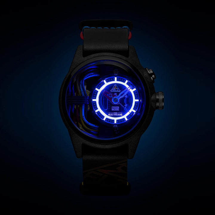 The Carbon Z Night Light Quartz Men's Watch - ZZ-A1A/05