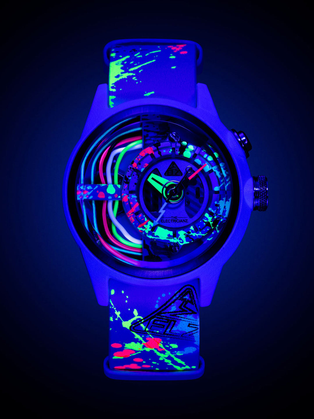 The Neon Z Limited Edition Night Light Quartz Men's Watch - ZZ-A1A/07-NLW