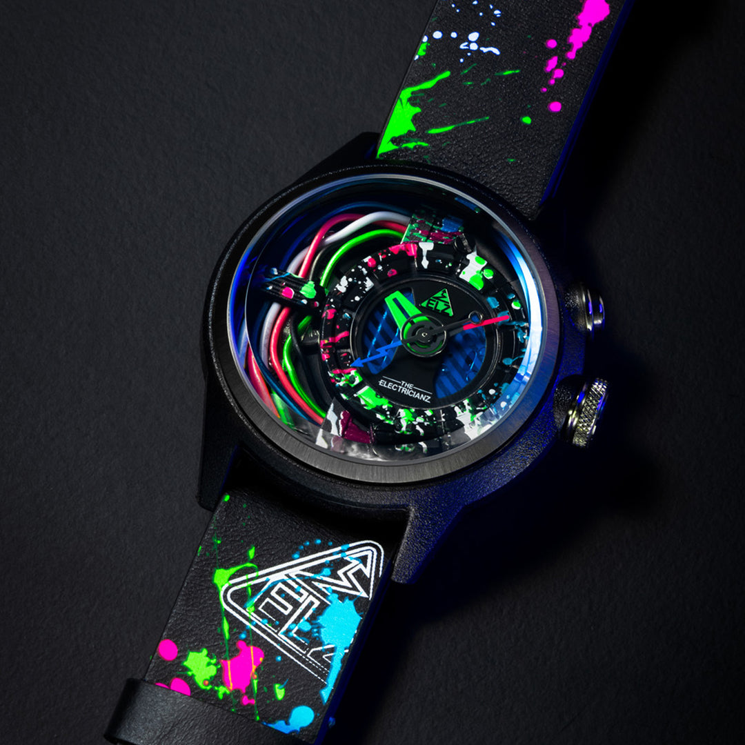 The Neon Z Limited Edition Night Light Quartz Men's Watch - ZZ-A1A/08-NLD