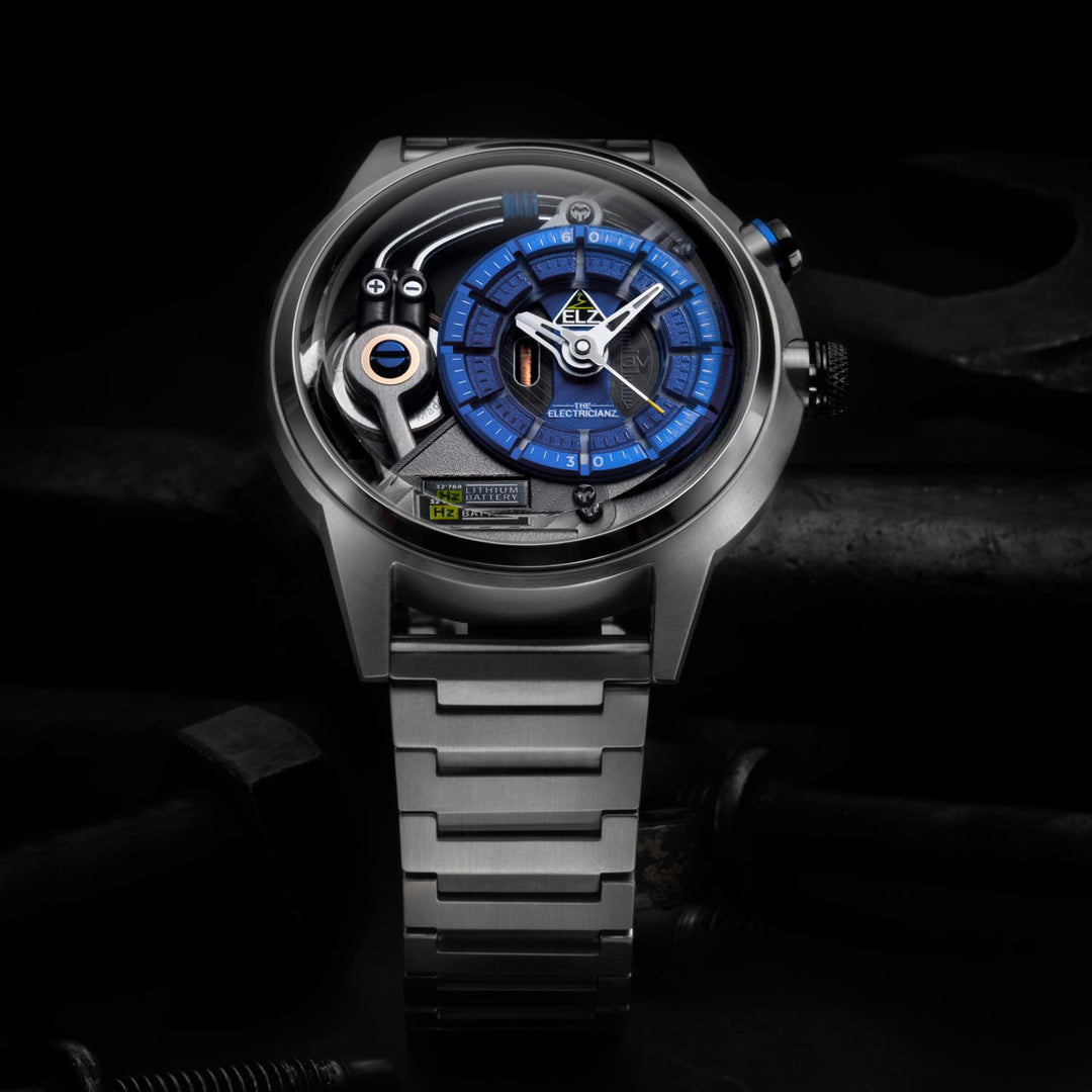 The Stone Z  Night Light Quartz Men's Watch - ZZ-A3C/02-MB