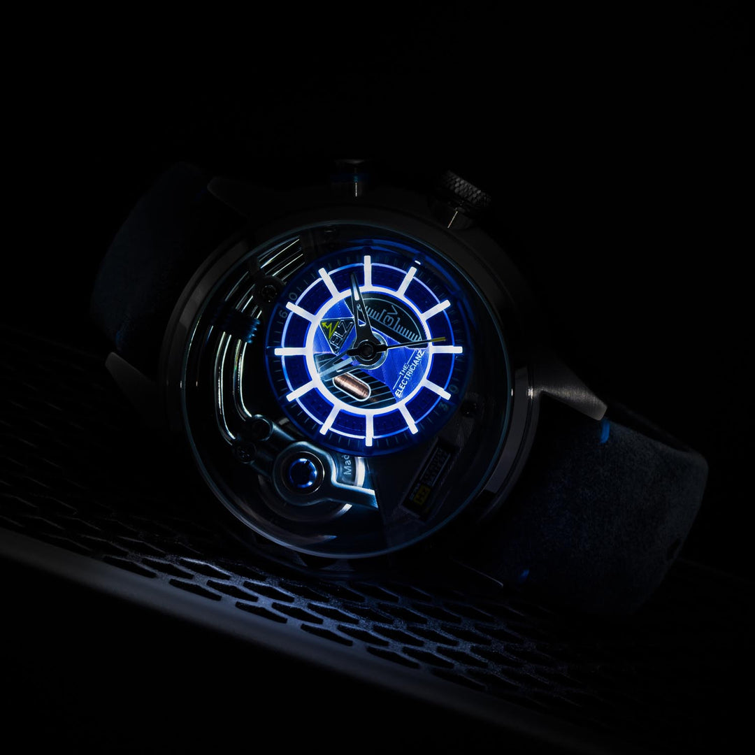 The Stone Z  Night Light Quartz Men's Watch - ZZ-A3C/02-MB