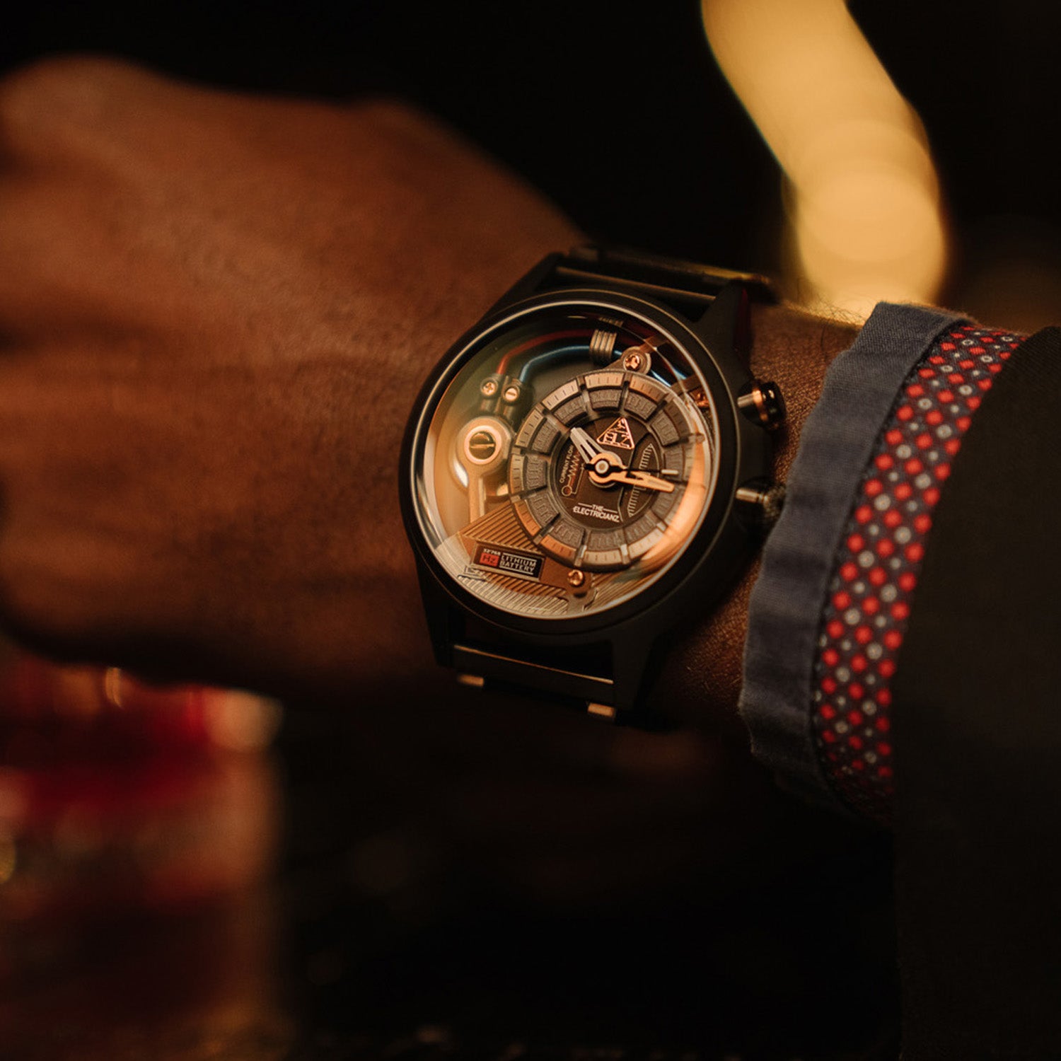 Dark Z Night Light Quartz Men's Watch - ZZ-A3C/05-MSD – Bizotico