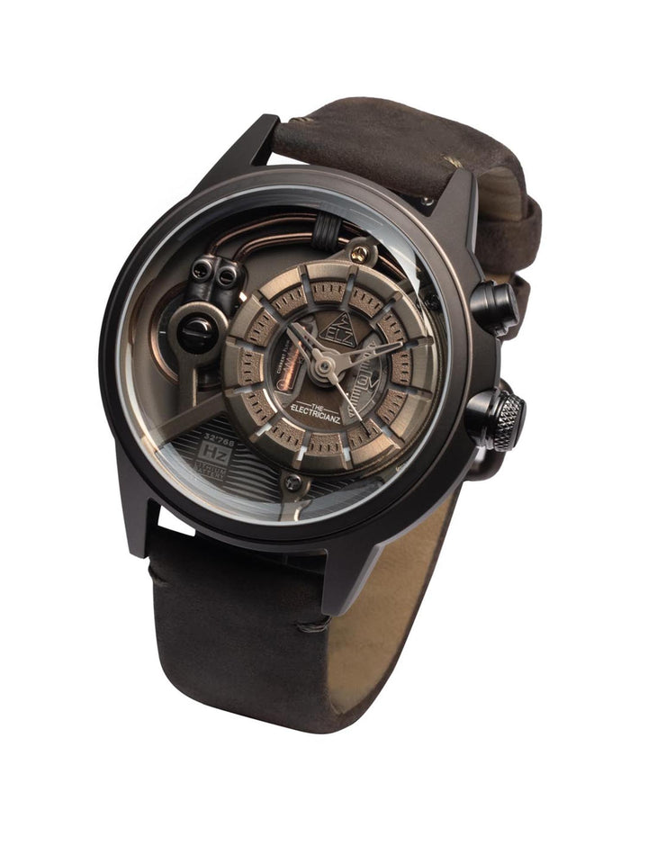 The Brown Z Night Light Quartz Men's Watch - ZZ-A4C/02