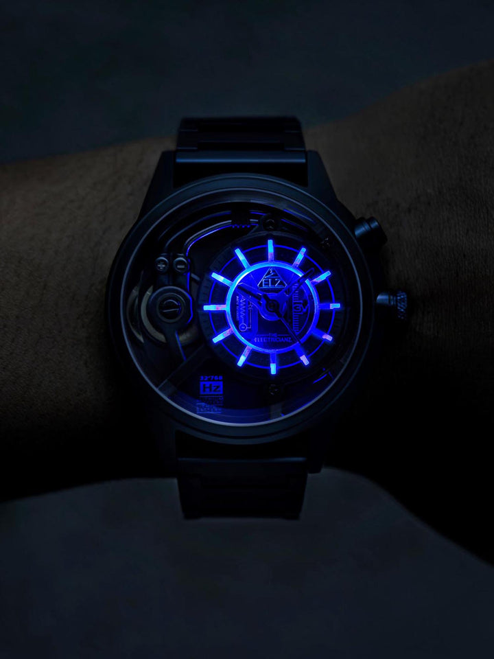 The Blue Z Night Light Quartz Men's Watch - ZZ-A4C/03