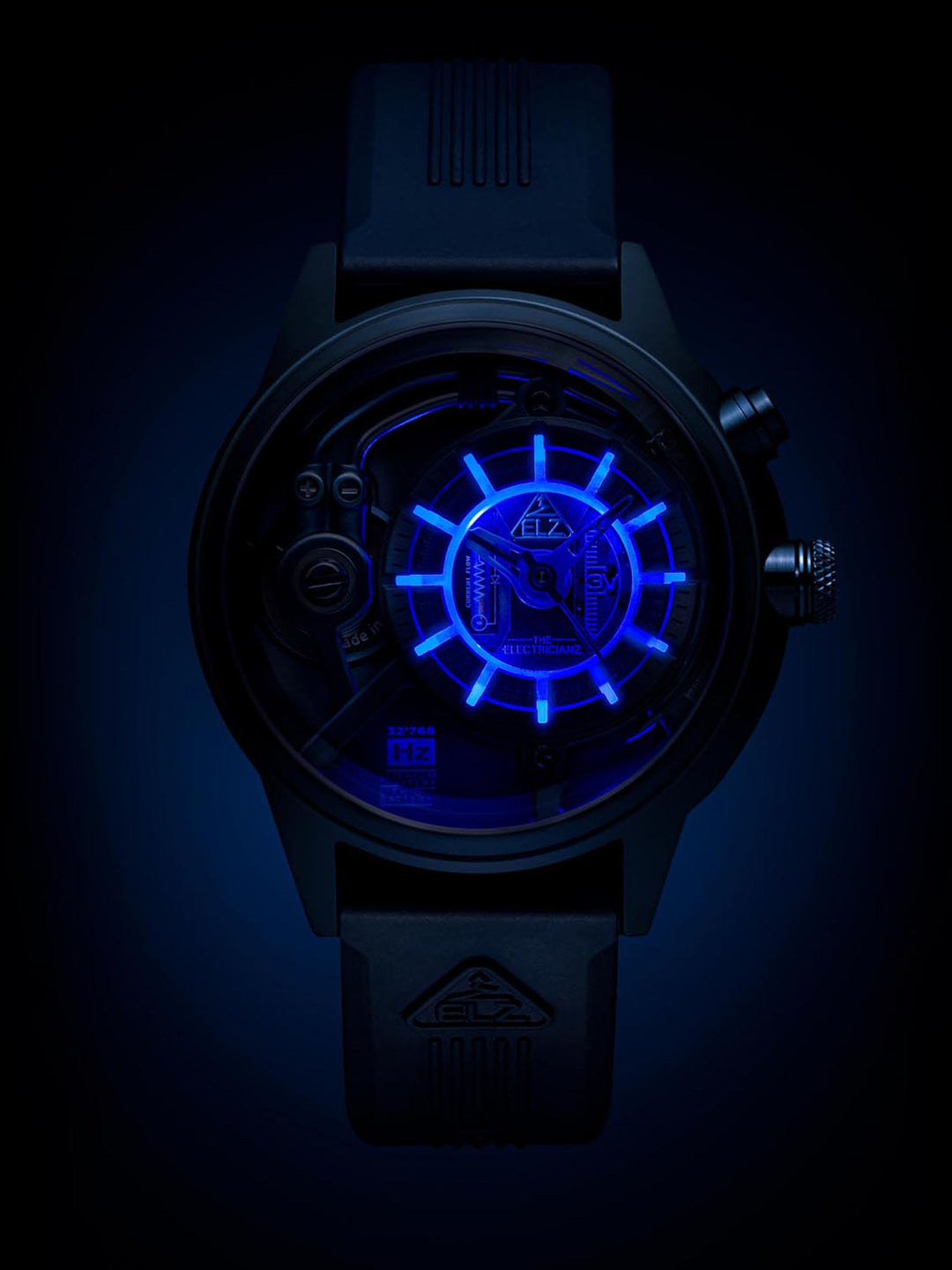 The Blue Z Night Light Quartz Men's Watch - ZZ-A4C/04
